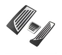 Pédales de voiture AT Sport Compatible Pour Alfa Romeo Giulia Stelvio 2016-2023 LHD, en acier inoxydable, pour accélérateur et frein(3PCS for Giulia)