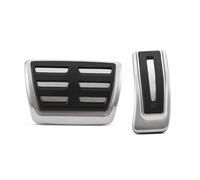 Pédales de voiture Compatible Pour SEAT Tarraco KN2 2018 2019 2020 2021 2022, accélérateur, frein, repose-pieds en acier inoxydable, couvre-pédales antidérapants(2 pcs)