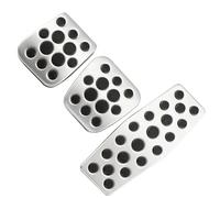 Pédales De Voiture - Jeu De Pédales En D'aluminium, Couvercle D'accélérateur De Frein Antidérapant, Remplacement De Pédale Universel, Repose-pieds De Style Sport | Pour La Mise À Niveau Des Vé