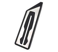 Pédales De Voiture pour BMW Série 1 F40 2019 2020 2021 2022 at MT Pédales De Voiture avec Accélérateur Et Frein Repose-Pieds en Acier Inoxydable sans Perçage Protection De Pédales Couvre(1 pcs)