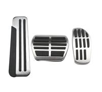 Pédales De Voiture pour Grand pour Scenic IV 2016~2022 Pédales Voiture en Acier Inoxydable Accélérateur Frein Repose-Pied Pédale Antidérapante Plaquettes Automobiles Protection De Pédales Couvre(3 p