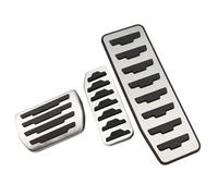 Pédales De Voiture Pour Jaguar XE XF E-pace Repose-pieds Couvercle De Pédale De Frein À Gaz Accessoires 2016 - 2019 MTVTFECEWG(3Pcs AT with rest)