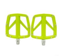 Pédales de VTT à roulement scellé conçues pour améliorer l'efficacité de votre parcours à vélo sur n'importe quel terrain (vert)