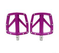 Pédales de VTT à roulement scellé conçues pour améliorer l'efficacité de votre voyage à vélo sur n'importe quel terrain (violet)