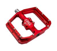 Pédales De VTT Burgtec Penthouse MK5 B-Rage Édition Plateforme Rouge De Course