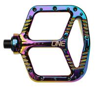 Pédales De VTT En Aluminium OneUp Components Plateforme Plate Huile Multicolore