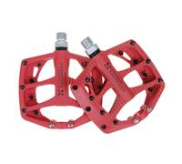 Pédales De Vtt En Nylon Léger Et Fiber De Carbone, 2 Roulements Larges, Plate-Forme De Vélo Pour Bmx