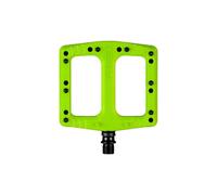 Paire de pedales plates deity deftrap vert