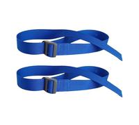 Pédales d'exercice pour les jambes, sangles elliptiques pour les pieds, bandes pour rameur, sangles de fitness sous le bureau, 75 x 2,5 cm, thérapie de rééducation, exercice de bureau, entraînement ca