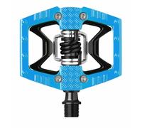 Crankbrothers Pédales DoubleShot 2 – Bleu/Noir (ressort noir) – Paire