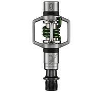 Crankbrothers Pédales Egg Beater 2 – Argenté, ressort vert
