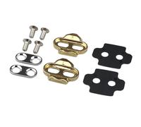 Pédales Egg Beater - Serrure à crampons en cuivre | Accessoires de verrouillage de pédale de vélo de montagne | Installation facile jeu de crampons compatibles pour vélo d'intérieur