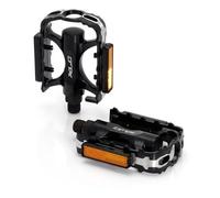 XLC Pédales M-02 PD-M02 Aluminium Cage CNC SB Plus 101×64×28 mm Noir