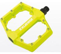 Pédales Exustar PB70-1 - Jaune fluo