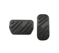 Pédales Frein Compatible avec Toyota pour Hilux Revo 2015 2016 2017 2018 2019 2020 2021 À Pédale Voiture Accélérateur Pédale Frein Pédales Housse Tampons(Noir)