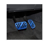 Pédales Frein Compatible avec Toyota pour Hilux Revo 2015 2016 2017 2018 2019 2020 2021 À Pédale Voiture Accélérateur Pédale Frein Pédales Housse Tampons(Blue)