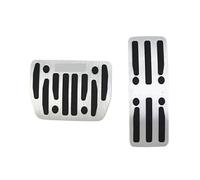 Pédales Frein Pour Haval Jolion 2021 Pédales D'accélérateur Frein Intérieures Voiture Couvercle Repose-pieds Alliage(WHITE)