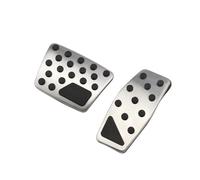 Pédales frein Pour Jeep Pour Renegade 2014 - 2023 D'accélérateur Frein À Gaz Repose-pieds Couvercle De Protection Pour Pédales Voiture D'intérieur Freins Pédale Couvr(AT 2 PCS)
