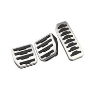 Pédales frein Pour Land Pour Rover Pour Freelander 2 LR2 2008-2014 Accessoires Voiture Carburant Gaz Accélérateur Pédales De Frein Couvercle De Plaque Freins Pédale Couvr(MT 3 pcs)