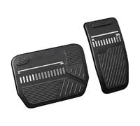 Pédales Frein Pour Modèle 3 Pour Modèle Y Pour Tesla Ensemble Couvre-pédales Pédale Accélérateur Frein Performance Antidérapant Alliage Silicone(All black)