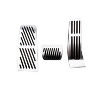 Pédales Frein Voiture Pour Mazda 3 BP CX30 CX50 CX60 MX30 2019-2024 Pédale De Repose-pieds Accélérateur Frein Accessoires(AT 3pcs Silver)