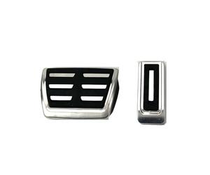 Pédales Frein Voiture Pour VW Pour Transporter Pour Multivan T5 T6 Pour Caravelle Pour California Accessoires Style Voiture Accélérateur Carburant Couvercle Pédale Frein(Automatic)