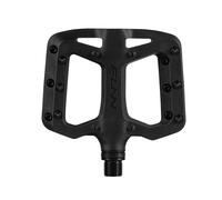 FUNN Pédales de vélo Taipan S, thermoplastique renforcé fibres de verre, axe CrMo 9/16, noir