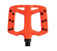 FUNN Pédales de vélo Taipan S – Thermoplastique renforcé en fibres de verre, Axe CrMo 9/16 – Orange