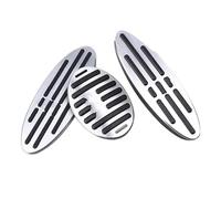 Pédales Gaz Frein 1 Jeu Pédales Voiture Pour MINI Pour Cooper Pour R50 R52 R53 F56 F54 F55 R55 R56 F60 R60 R61 Repose-pieds Couvercle Pédale Embrayage(3PCS Gray jack S)