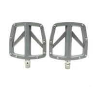 Pédales larges en nylon haute résistance pour vélo de route, roulement scellé, pour les amateurs de route et VTT (gris, 2 paires)