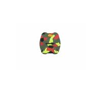 Look Pédales Activ Grip City – Grip caoutchouc, adhérence maximale – Camouflage