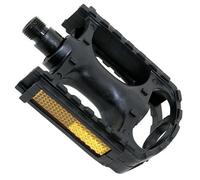 Pédales M-WAVE Steady K3 noires, roulements à billes 9/16 pouces