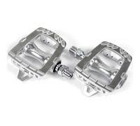 Pédales MKS GR-9 Plateforme Aluminium 9/16 Argent - Route Tour Commutateur Fixe