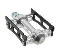 Pédales MKS Sylvan Track Noires/Argent 9/16" Fixe Route Touring Vélo