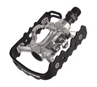 Pédales MTB EXUSTAR E PM 818-03 Double Usage Flat + SPD