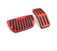 Pédales Pied Kit De Couvre-pédales Antidérapants Pour Pédales De Frein Et D'accélérateur, Pour HAVAL H9 MK2 2024 2025(Rouge)