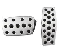 pédales pied Pour Chevrolet Pour Trax Pour Equinox Pour Cruze Pour Malibu Voiture Pedas Couvercle Pédale Frein À Gaz AT MT Couvercles Tampons Caoutchouc(AT)