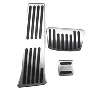 Pédales Pied Pour Hyundai Pour I30 GD Pour Elantra GT 2013-2017 Voiture Acier Inoxydable Pédale Caoutchouc Antidérapant Frein Repose-pieds Pad Cover(AT 3pcs)