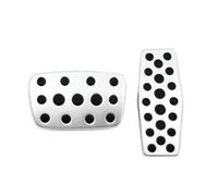 Pédales Pied Voiture Pédales Frein D'accélérateur Acier Inoxydable Avec Poignée En Caoutchouc, Sportif Antidérapant, Pour Buick Pour Regal LaCrosse Verano 2009-2024(JTB888-3)