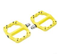 Pédales Plateforme Large en Nylon pour MTB Grip | Nylon haute ténacité, pour surface élargie antidérapante, pour studs intégrés, idéal sentiers boueux, durabilité maximale