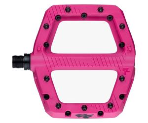 Pédales Plateformes Raceface Chester Grande Axe Cr-Mo 9/16" Magenta Paire
