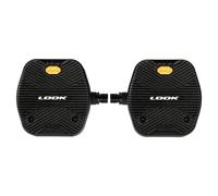 Look Pédale de vélo Geo City Grip – pédale plate Activ Grip, adhérence maximale – Noir
