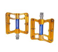 Pédales Plates Antidérapantes En Alliage D'aluminium Pour Vtt, Accessoires De Cyclisme, 3 Roulements Scellés, 1 Paire