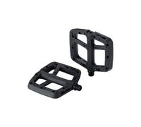 BBB Cyclisme Decoder Pédales VTT Pédales VTT Forte Grip et Broches Réglables Pédales Plateforme Composite pour Cyclisme Noir Mat BPD-37