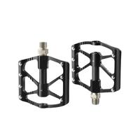 Pédales Plates Carbone for vélo de Route et VTT(Black)