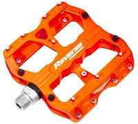 Plateforme Plate En Aluminium Pour Vélo MTB Ebike FR DH Dirt Pédale Néon Orange