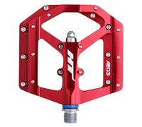 Pédales Plates En Aluminium HT Components AE03 Evo+ Pour VTT Rouge