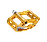 Pédales Plates En Aluminium HT Components ANS10 Pour VTT Montagne Or