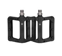Pédales plates en nylon pour vélos de route, roulements à joints, pédales antidérapantes larges et plates pour vélos de route