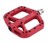 Pédales plates nylon OXC 20 Loam Rouge TU